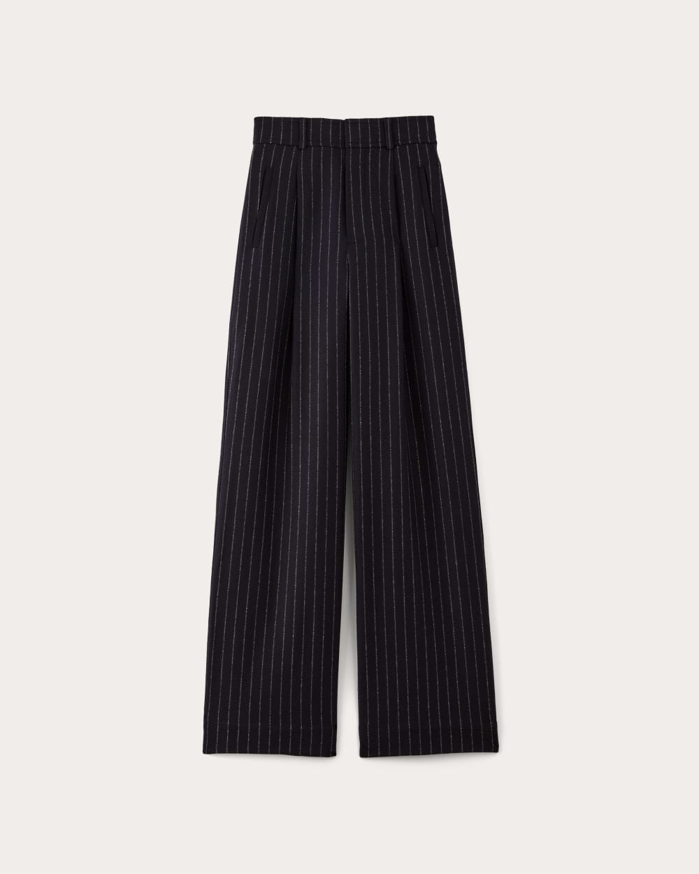womens-wool-draper-pant-navy-white | alt