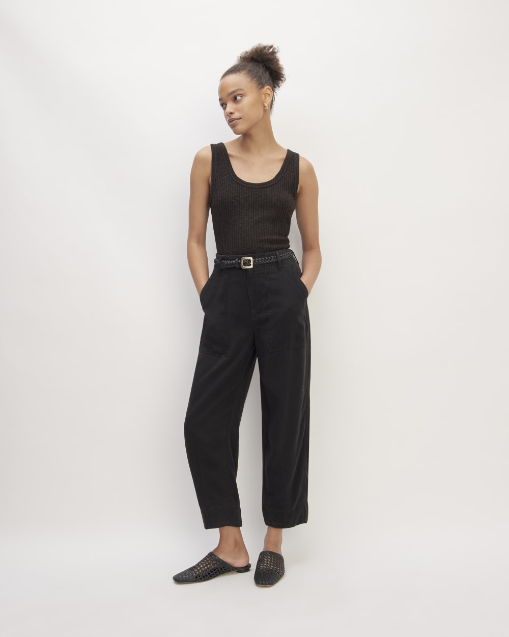 The Cozy Rib Tank | Black – Everlane