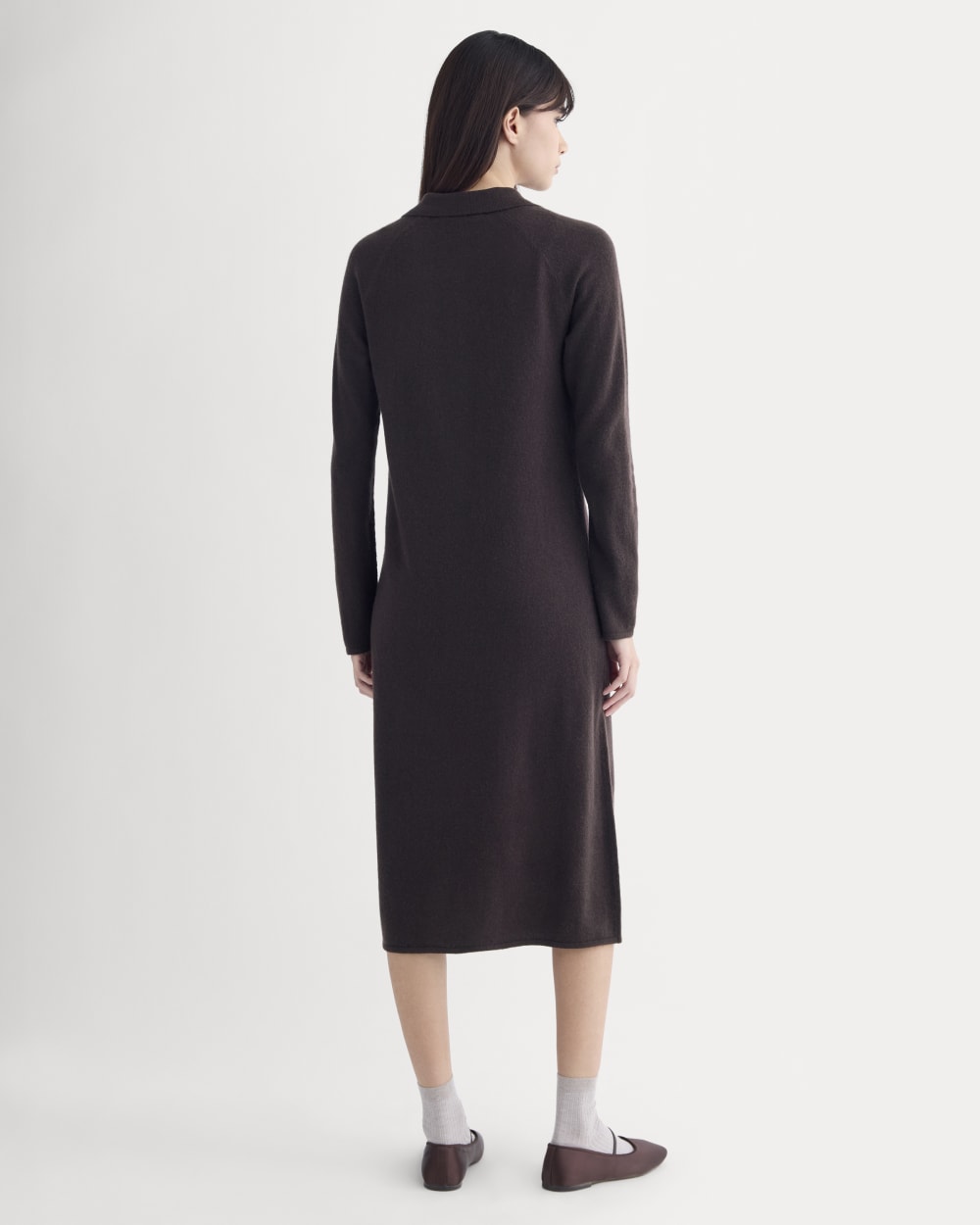 womens-cashmere-polo-midi-dress-dark-chocolate
