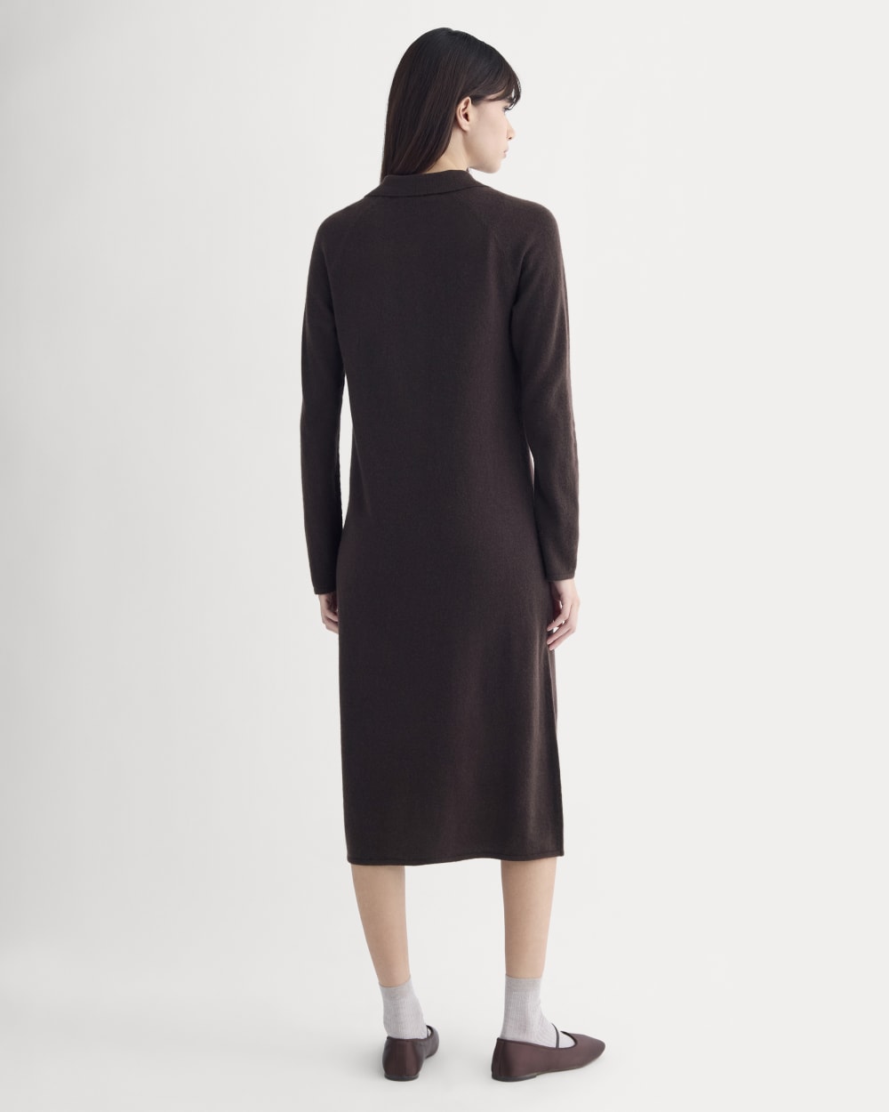 everlane cashmere midi dress The Cashmere Midi Dress