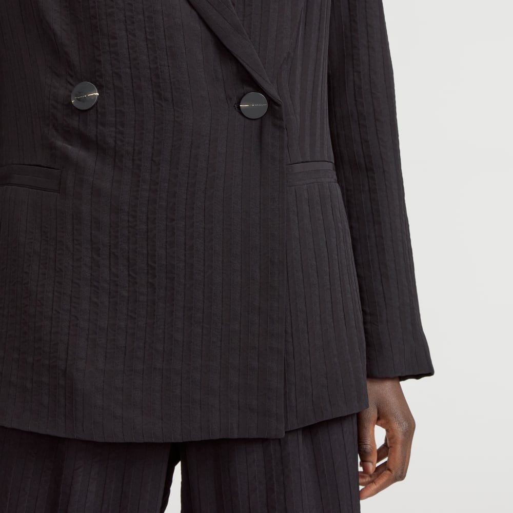 womens-drapey-city-stripe-blazer-black
