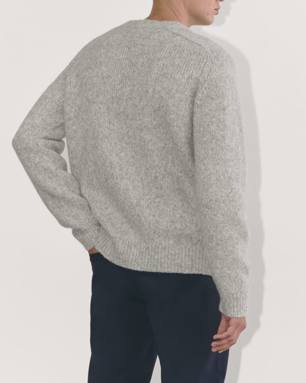 S’YTE Wool Damage Crew Neck Pullover S'YTE Wool Damage Crew Neck Pullover