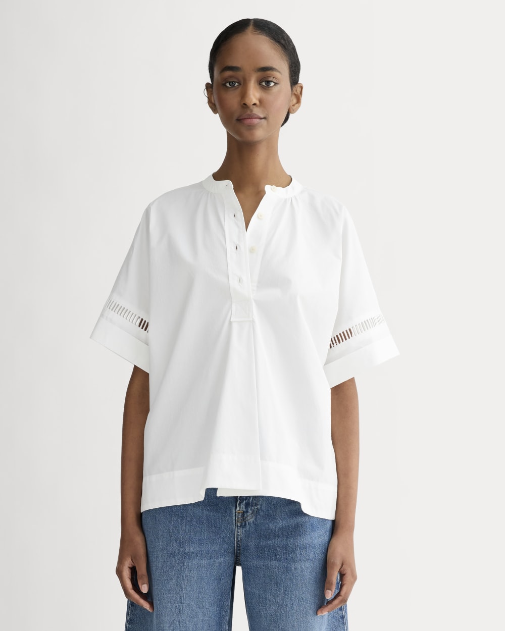 womens-lace-trim-popover-white | primary