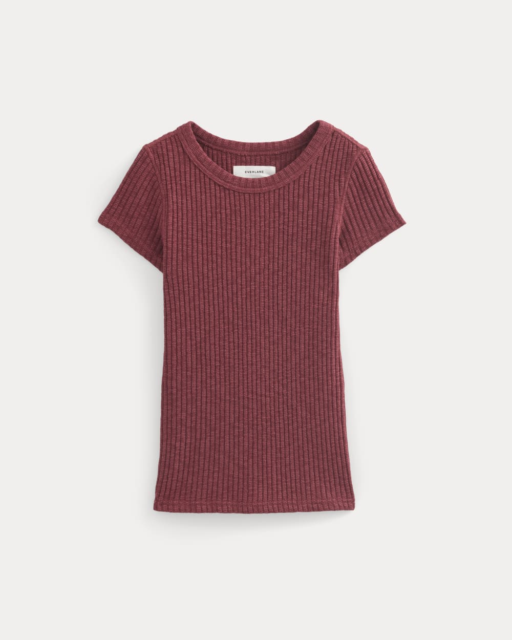 womens-rib-knit-organic-cotton-crew-pomegranate | alt