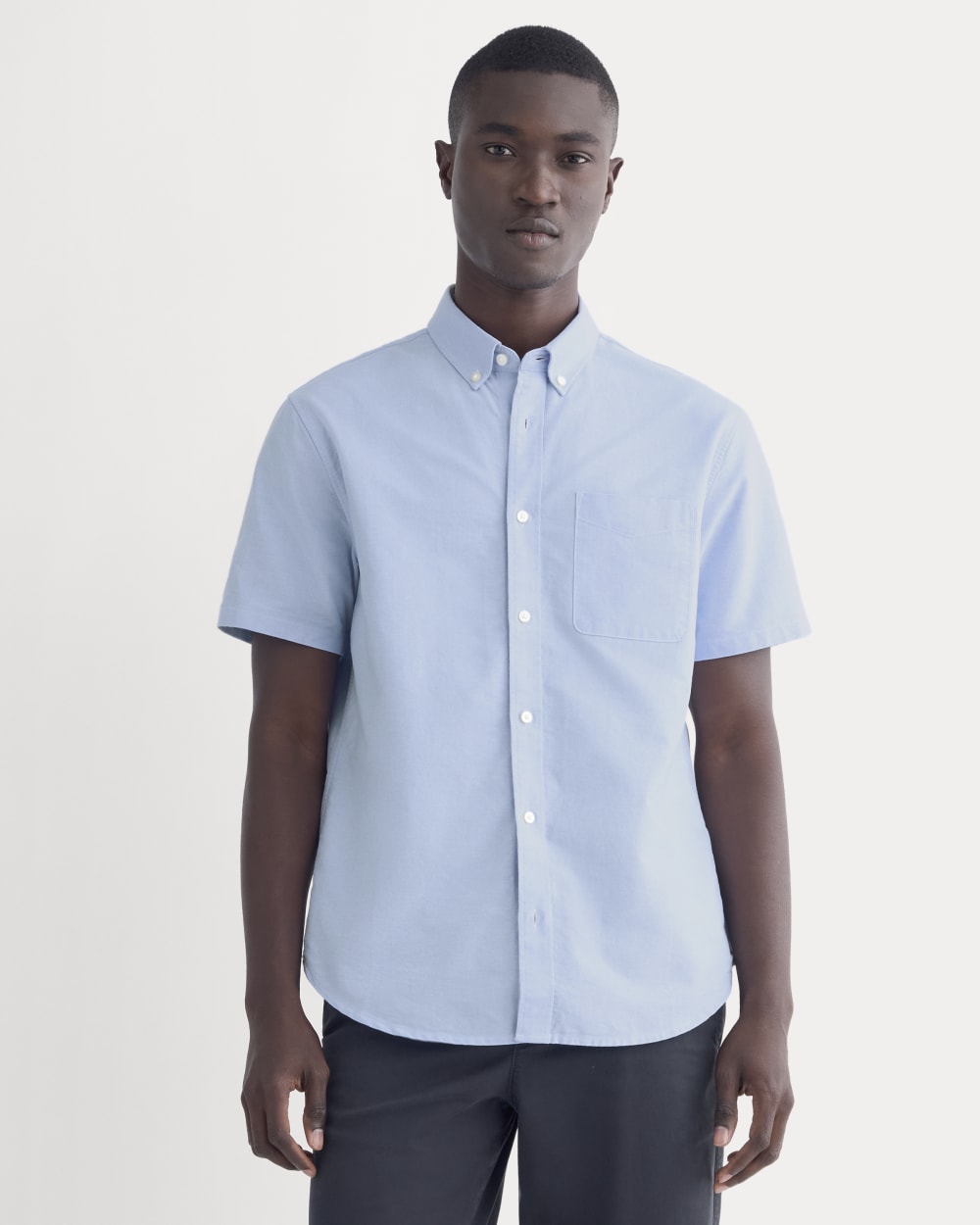 The Organic Short Sleeve Oxford Shirt