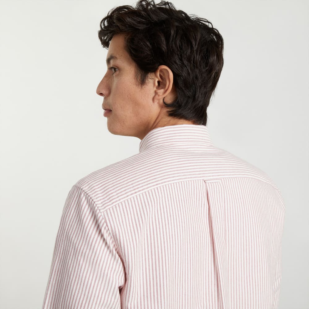 The Slim-Fit Japanese Oxford | Red / White | Regular Everlane The Slim-Fit Japanese Oxford | Red / White | Regular Everlane