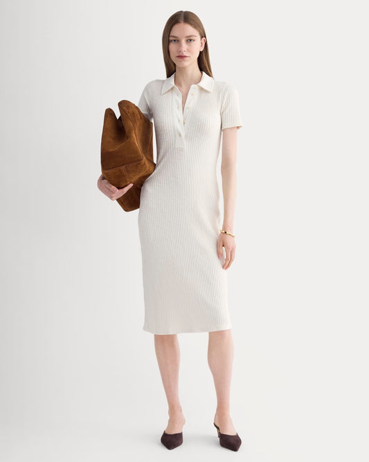 womens-cozy-rib-polo-dress-bone | primary