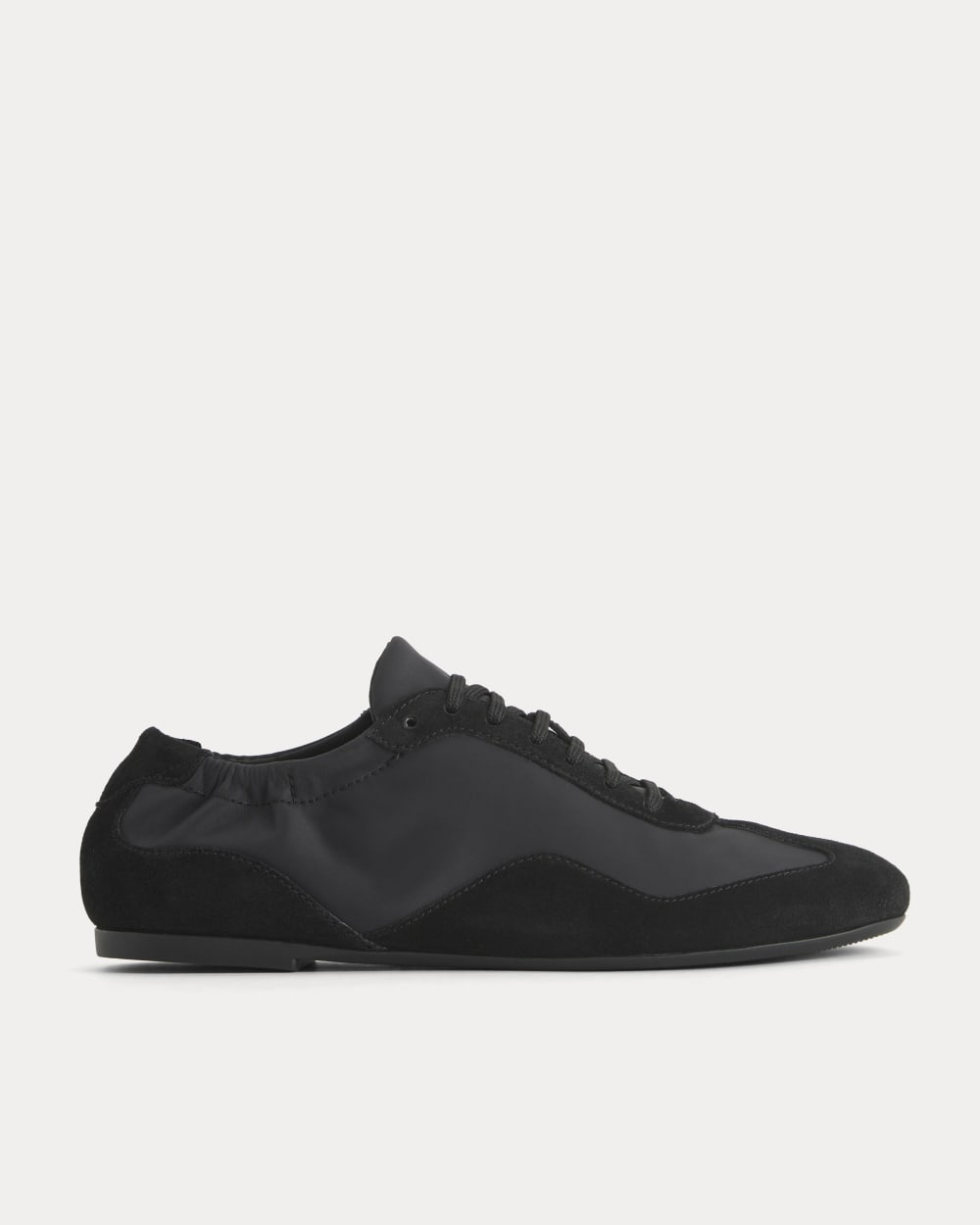 womens-ballet-sneaker-black-suede | primary