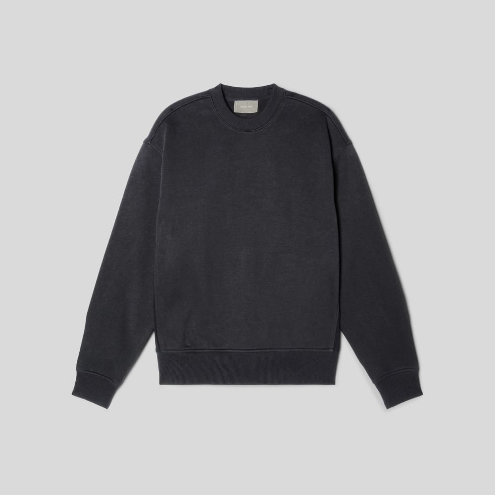 The ReTrack Crewneck Sweatshirt | Black – Everlane