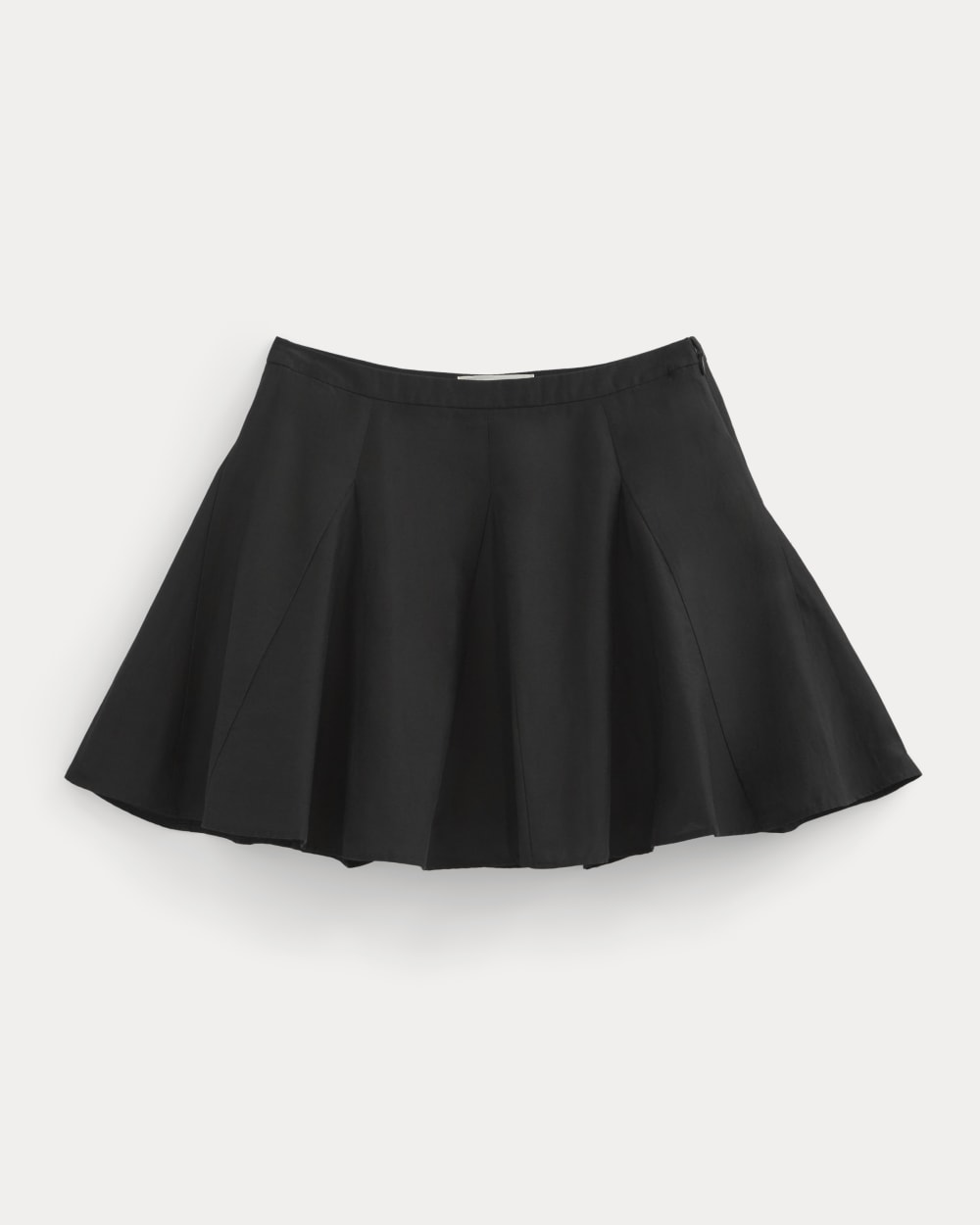 womens-godet-mini-skirt-in-cotton-silk-black