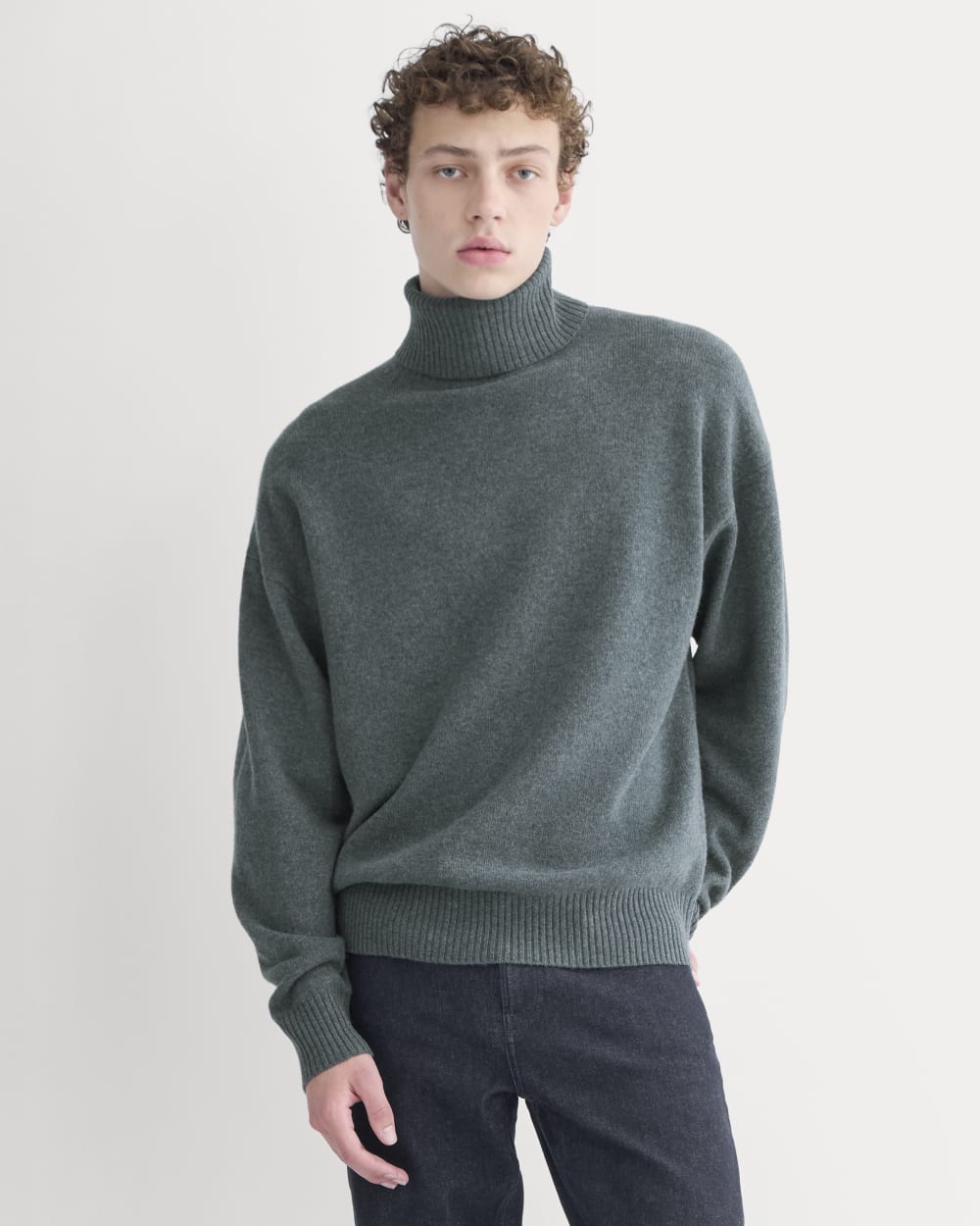 Luxe Merino Relaxed Turtleneck