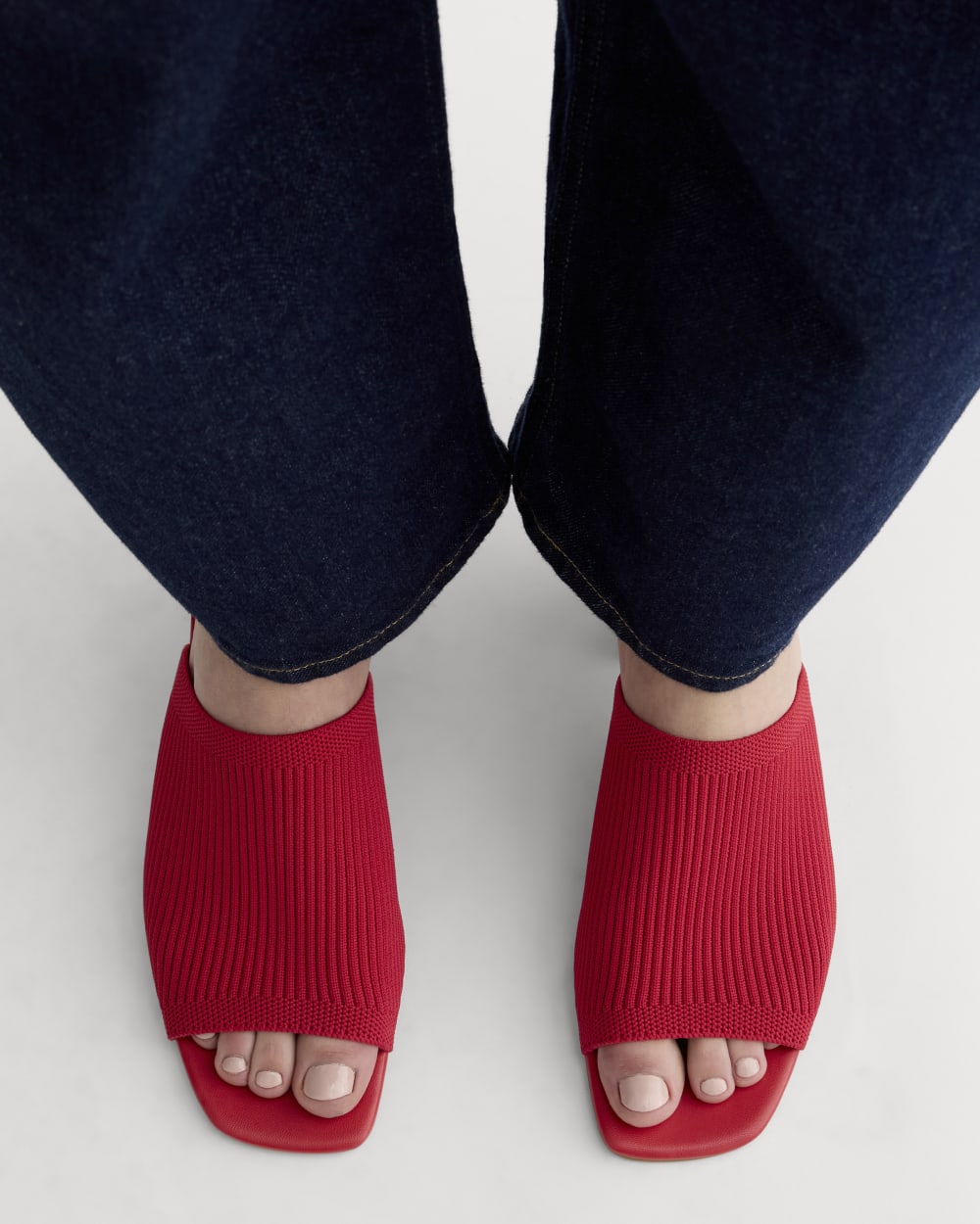 The Glove Mule in ReKnit | Classic Red – Everlane