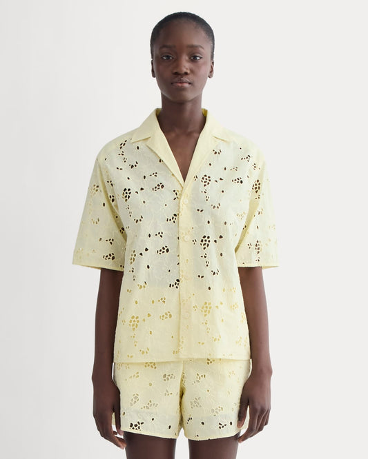 womens-eyelet-camp-shirt-lightyellow | primary