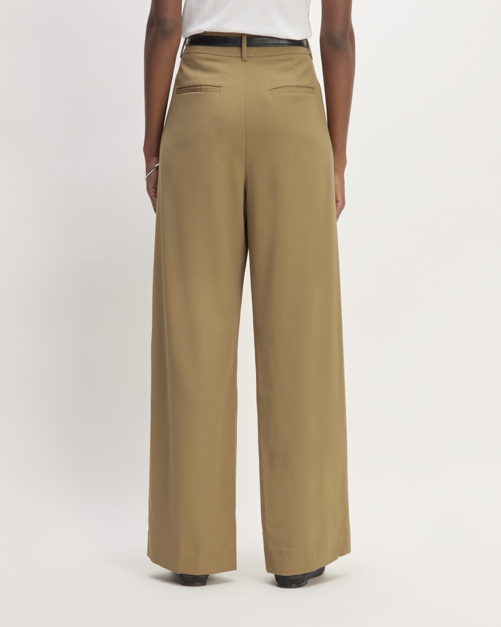 The Italian Wool Way-High® Drape Pant | Camel – Everlane