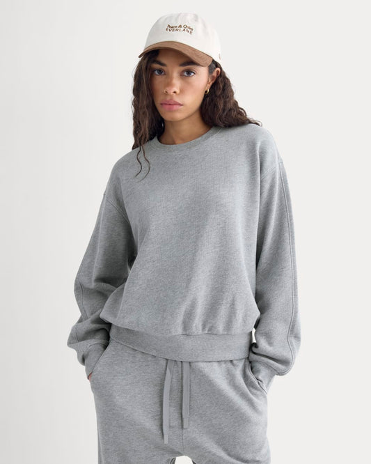 womens-lightweight-terry-blouson-crew-vintage-heather-grey | primary
