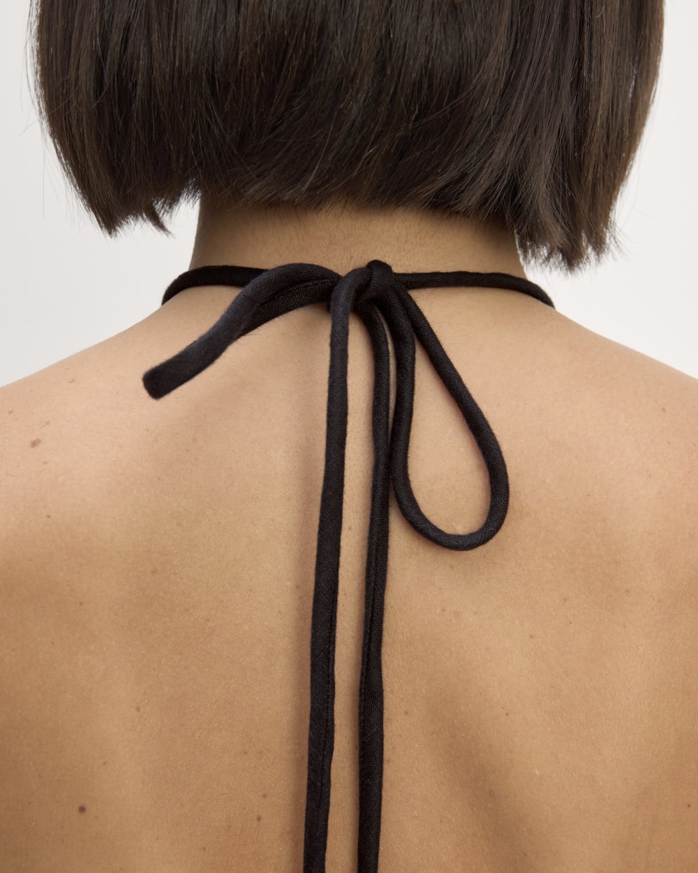 The Linen Halter-Neck Dress | Black Everlane The Linen Halter-Neck Dress | Black Everlane