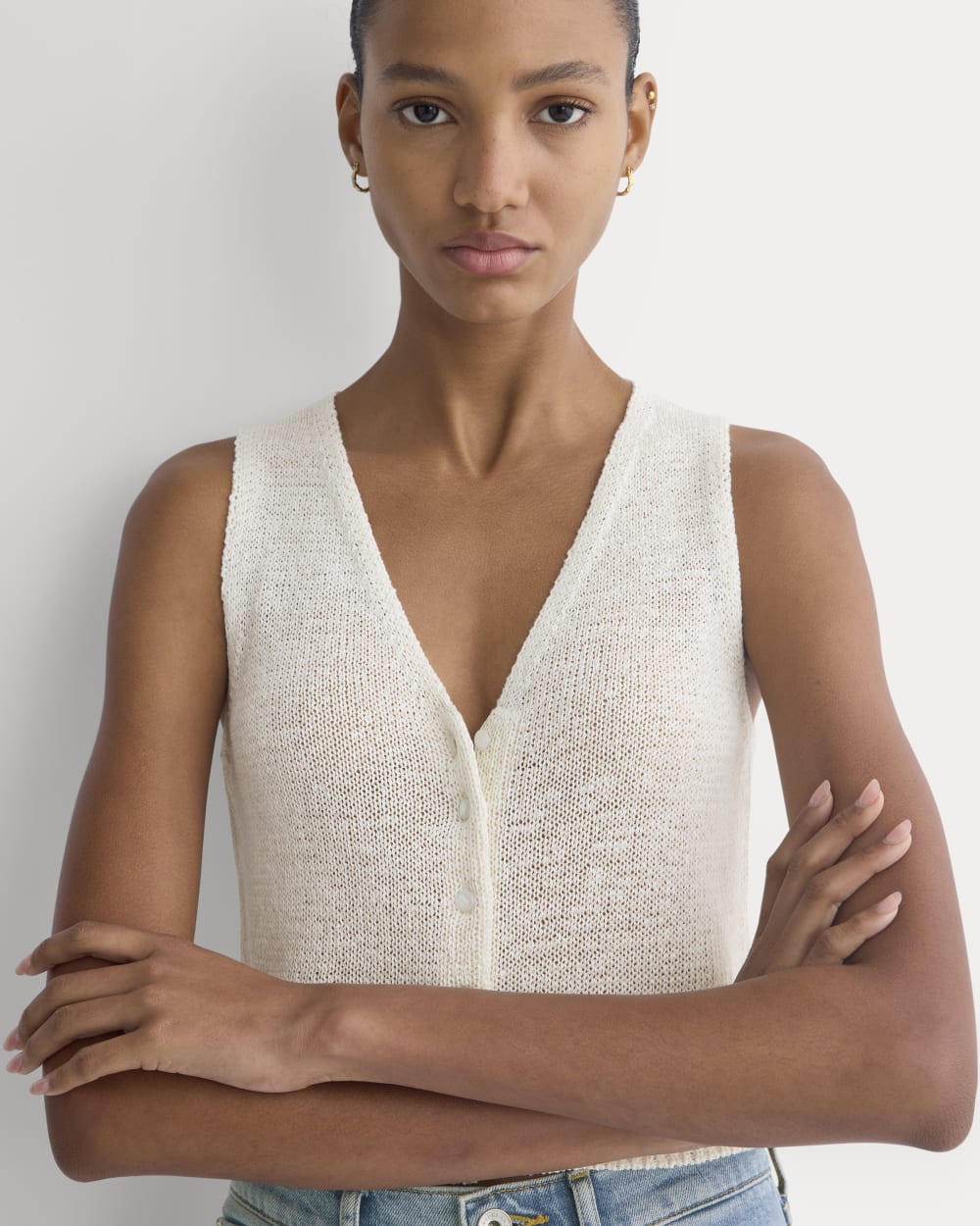 womens-tie-front-tank-in-tape-yarn-bone