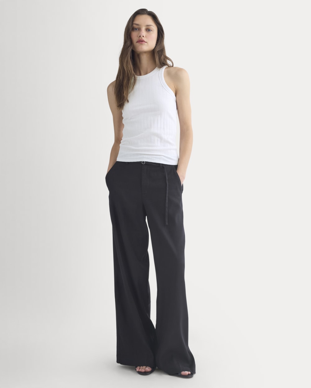 Racerback Tank in Pointelle from Everlane - $48