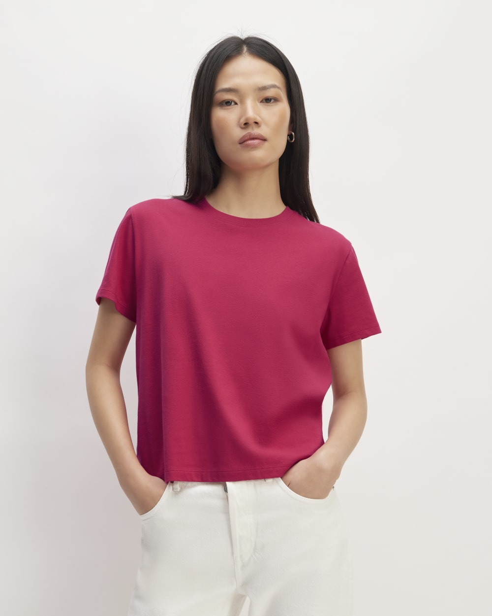 womens-organic-cotton-box-cut-tee-red-currant | primary