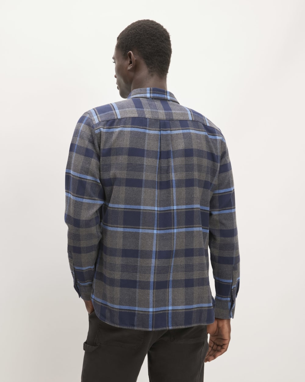 mens-modern-flannel-shirt-blue-black-navy-charcoal