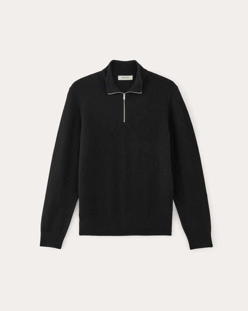 エミールガレ The Quarter-Zip in Cashmere | Black – Everlane