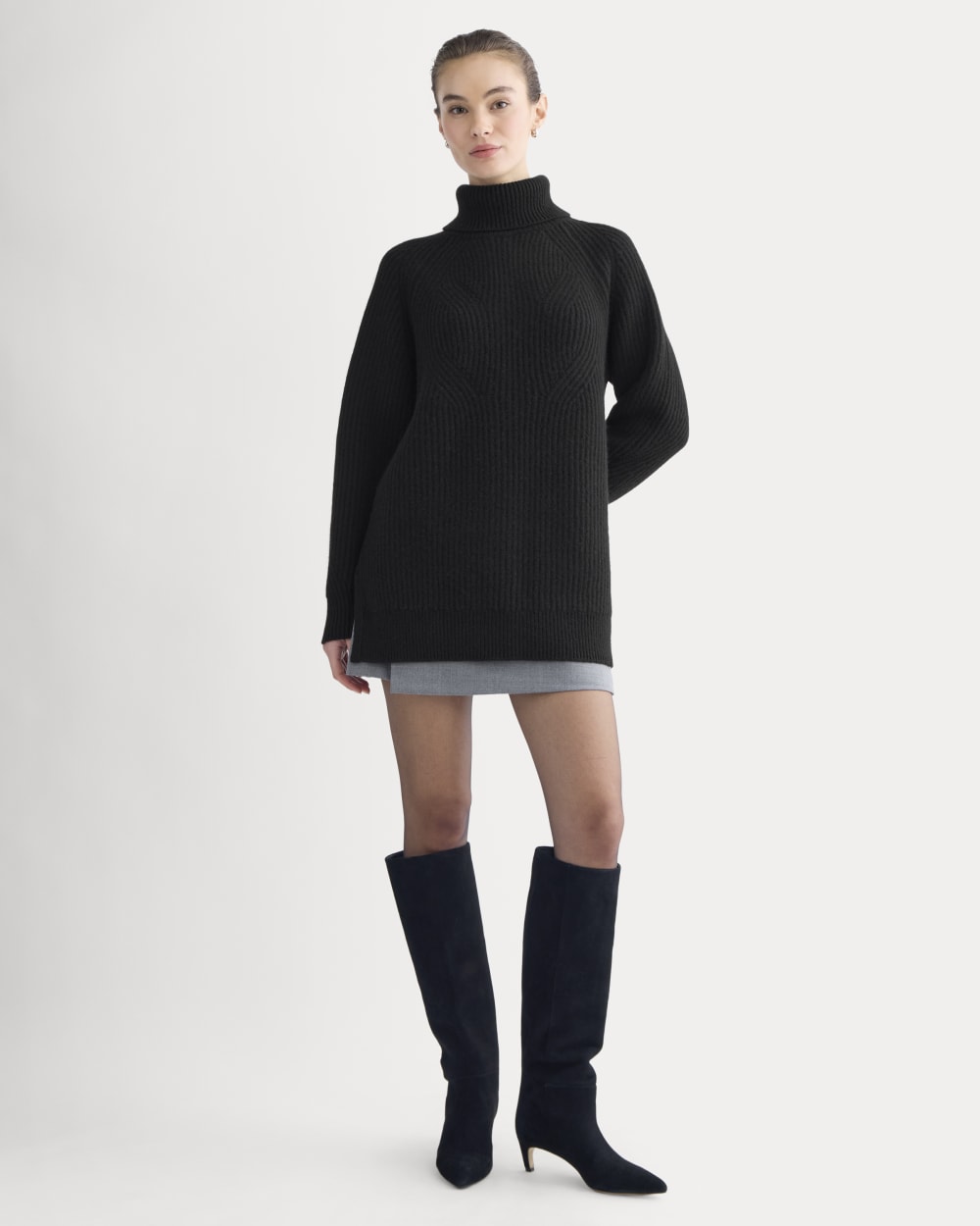 DIGAWEL ZIP UP TURTLE NECK タートルネック