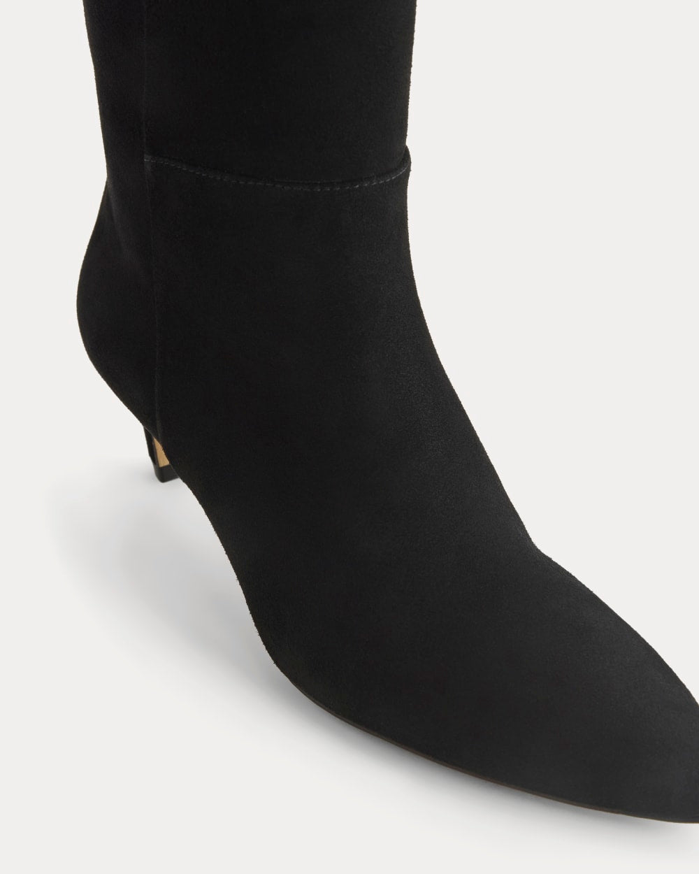 Studio Knee-High Boot Black Suede – Everlane - Main Image