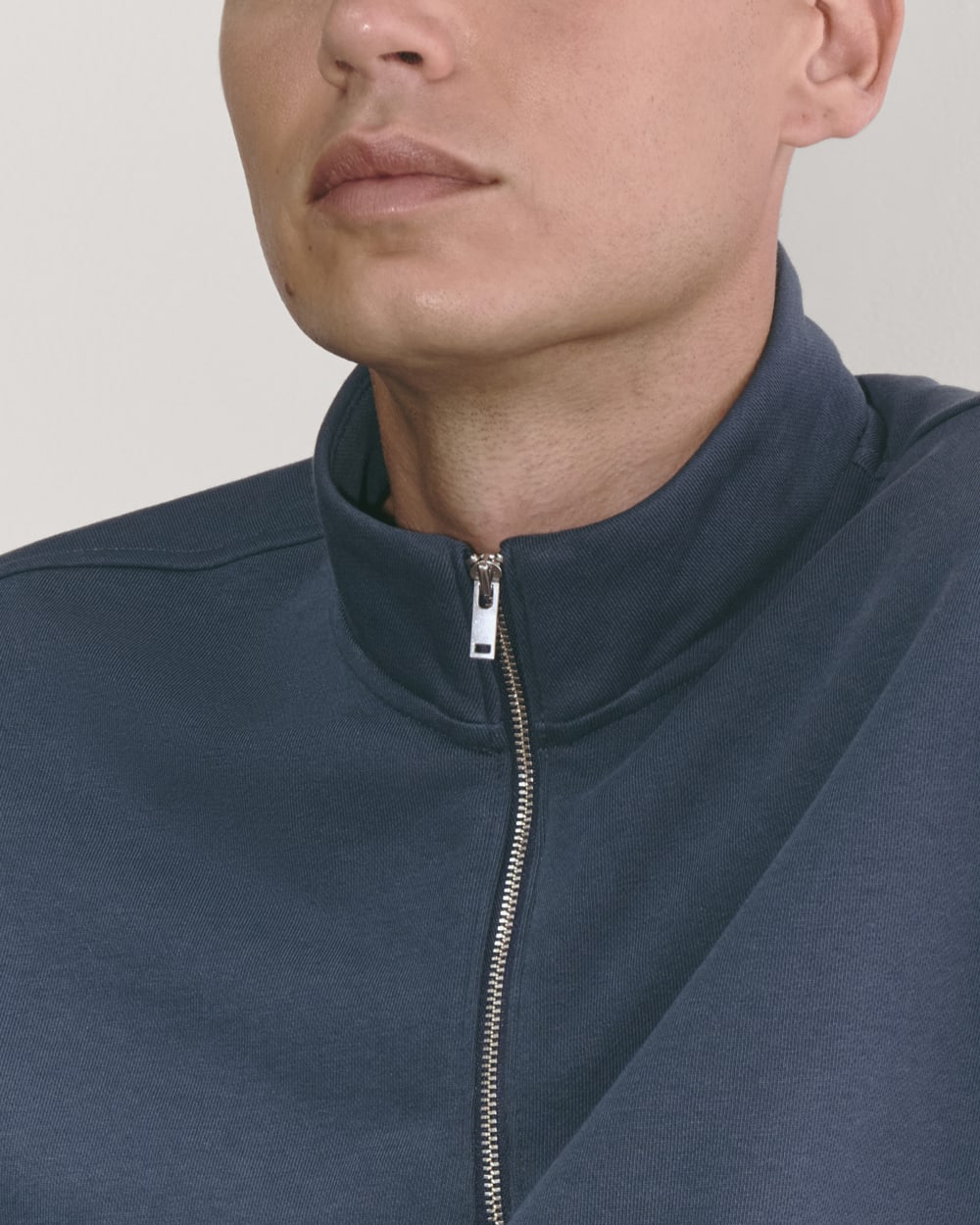 The Off-Duty Terry Quarter-Zip | Midnight Navy – Everlane