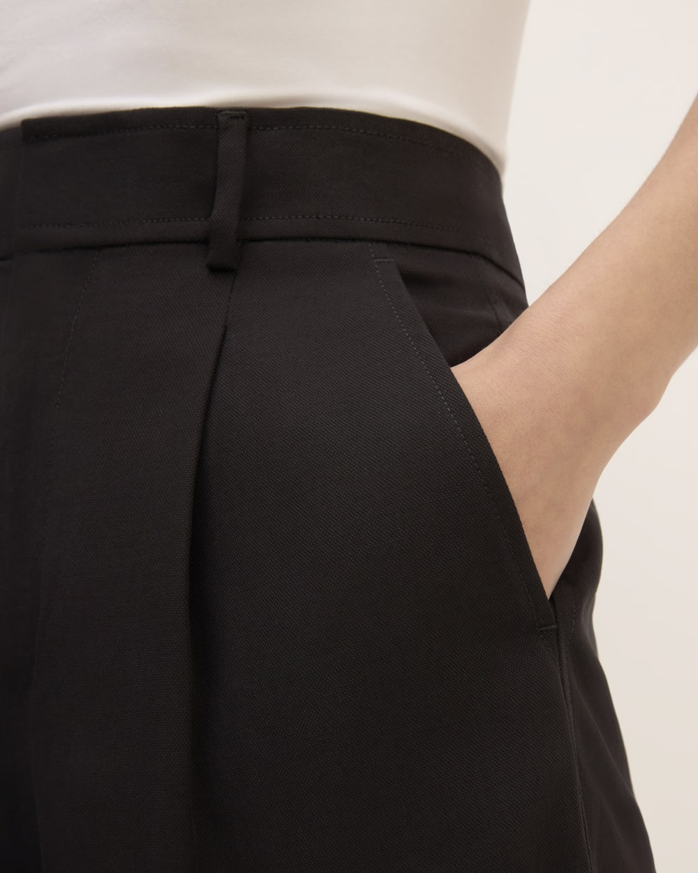womens-way-high-drape-short-black