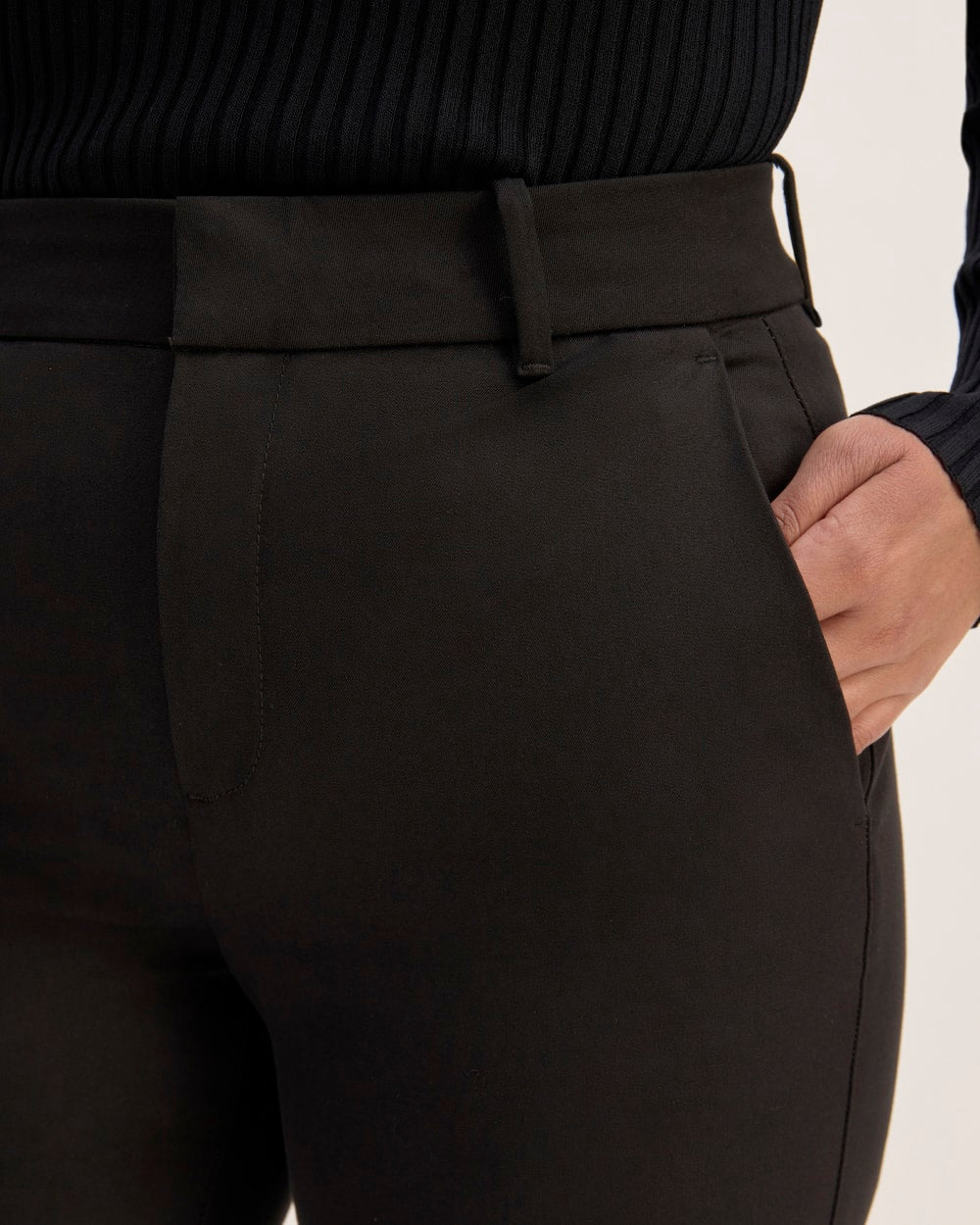 The Bi-Stretch Flare Pant | Black – Everlane