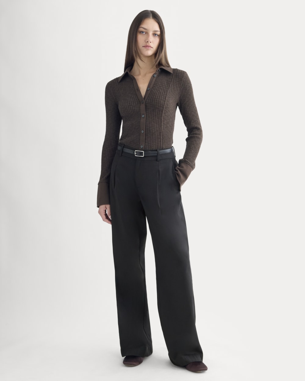 womens-cozy-rib-button-up-coffee-bean