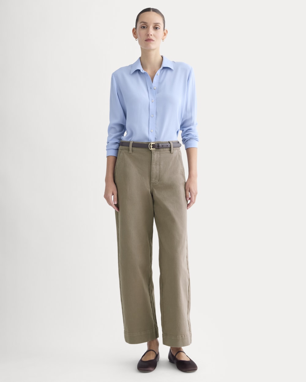 The Utility Wide-Leg Pant | Black