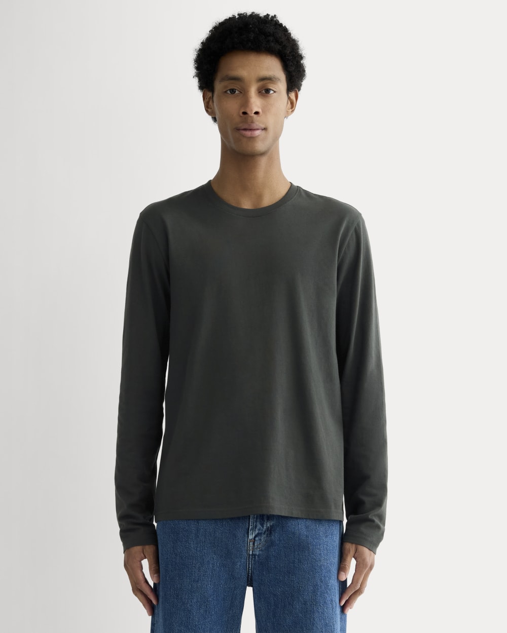 mens-essential-organic-ls-tee-uniform-wash-black | primary