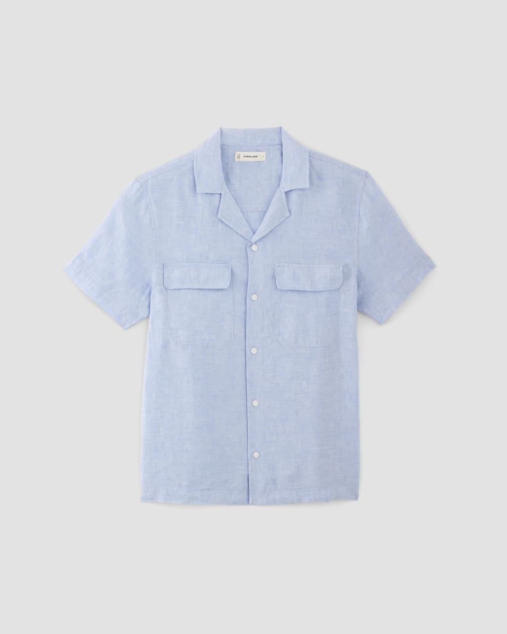 The Resort Shirt in Linen | Light Blue – Everlane