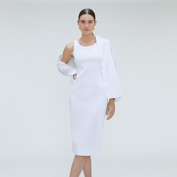 everlane 90s mini dress The '90s Rib Dress