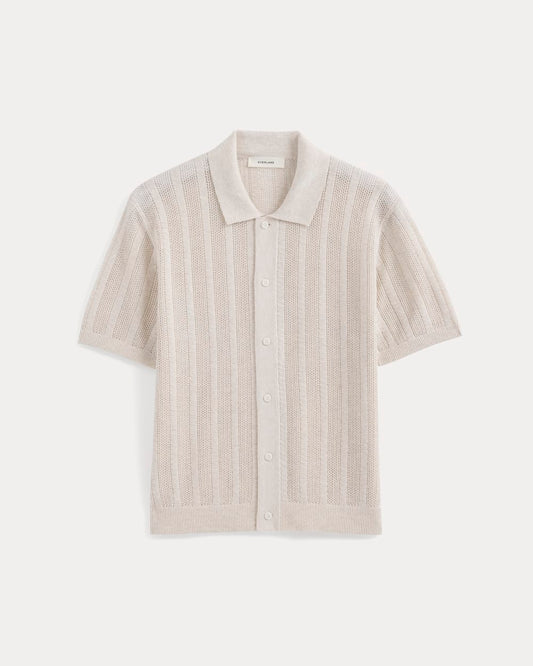 mens-textured-knit-resort-shirt-heathered-oat | primary