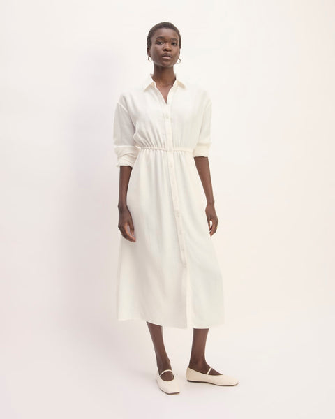 ワンピース Mame Stripe Jacquard Shirt Dress 25SS The Mini Jacquard Stripe Shirt Dress | Bone – Everlane
