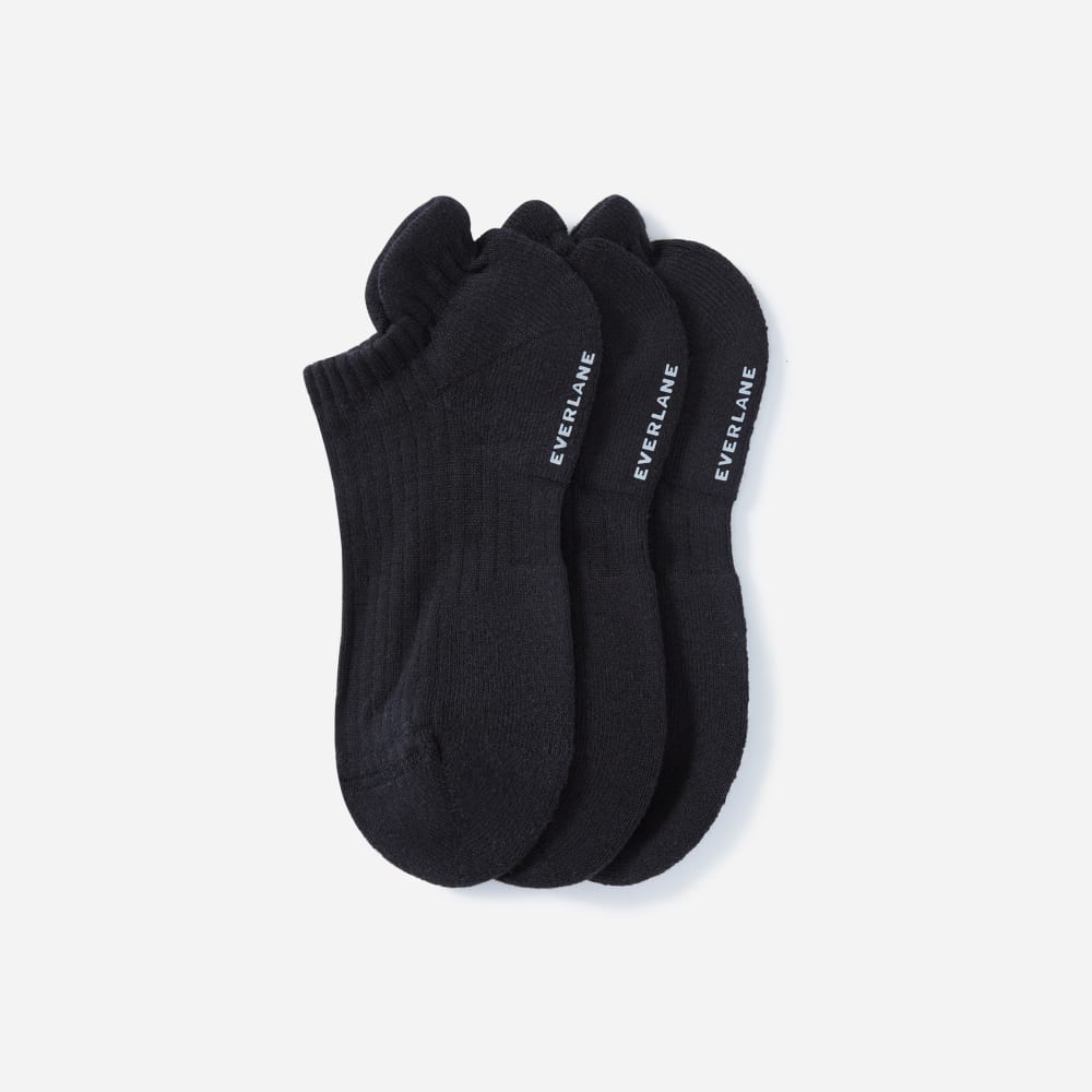 unisex-organic-ankle-sock-3pack-black | primary