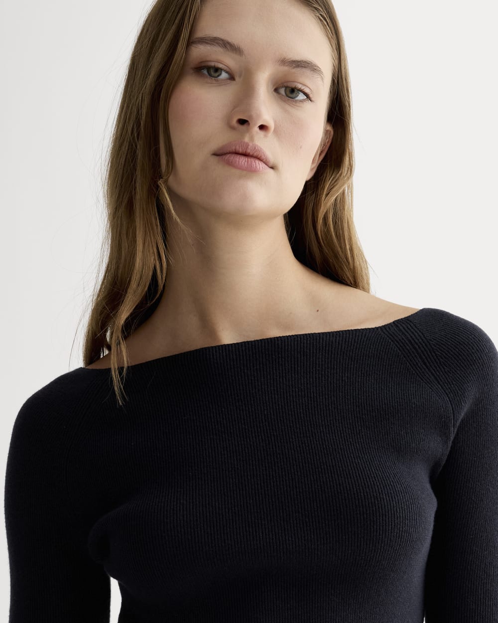 The Knit Boatneck Top | Navy – Everlane