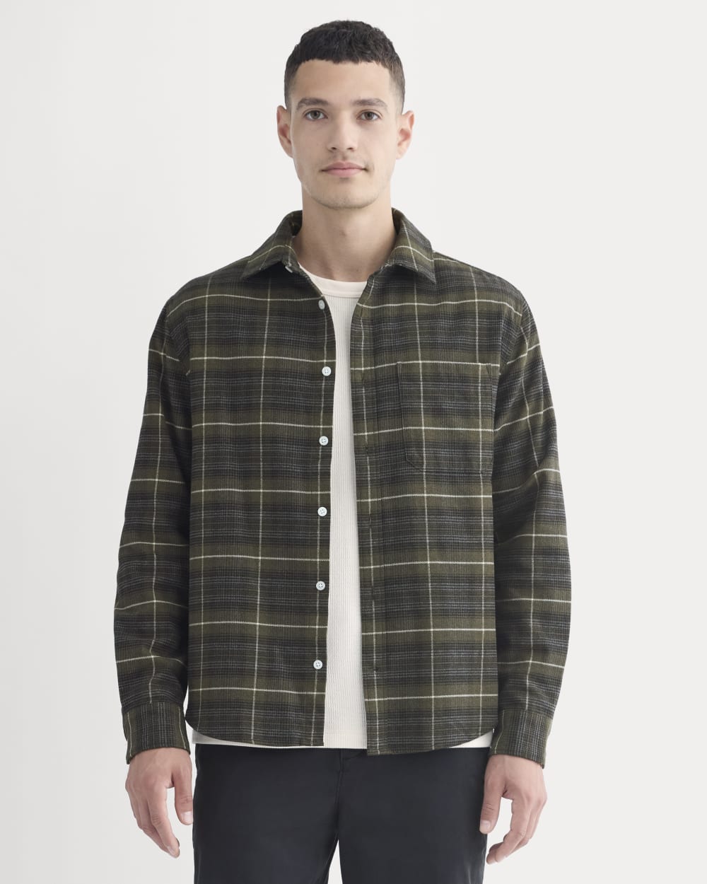 Brushed Flannel Shirt
