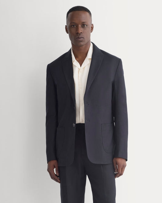 mens-soyeux-linen-linen-blazer-black | primary