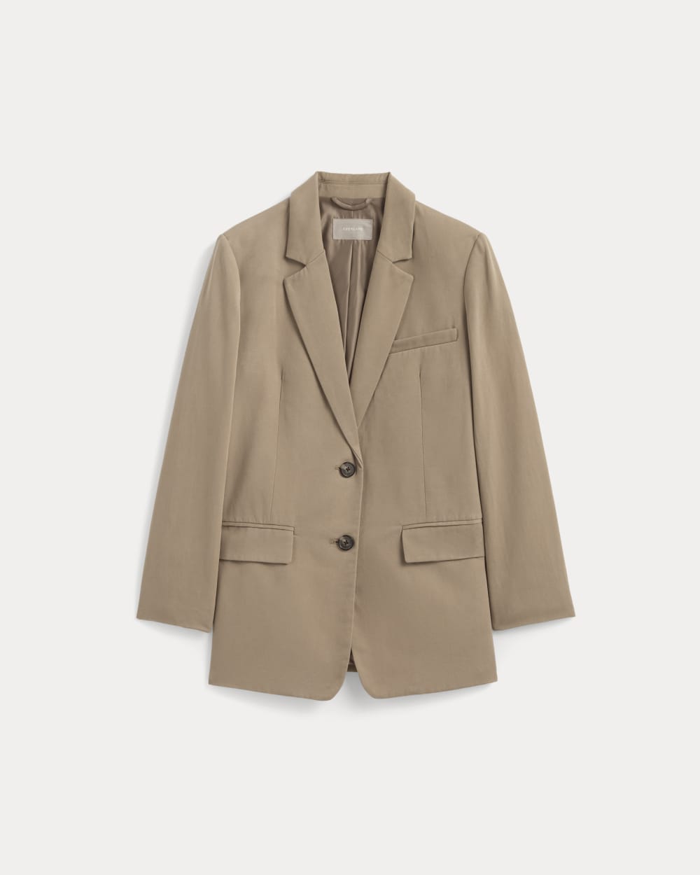 womens-tencel-oversized-blazer-ash-brown | alt