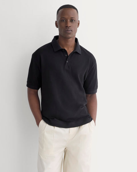 Classic Piqué Polo | Black – Everlane