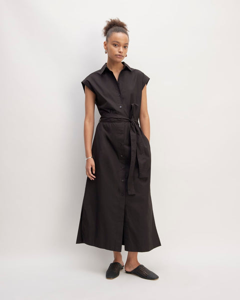 women's short shirt dress Classic Cotton Mini Shirt Dress