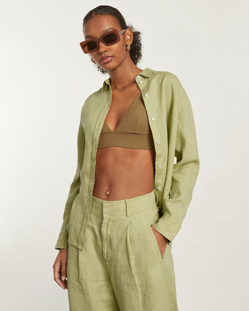 womens-relaxed-linen-shirt-leek