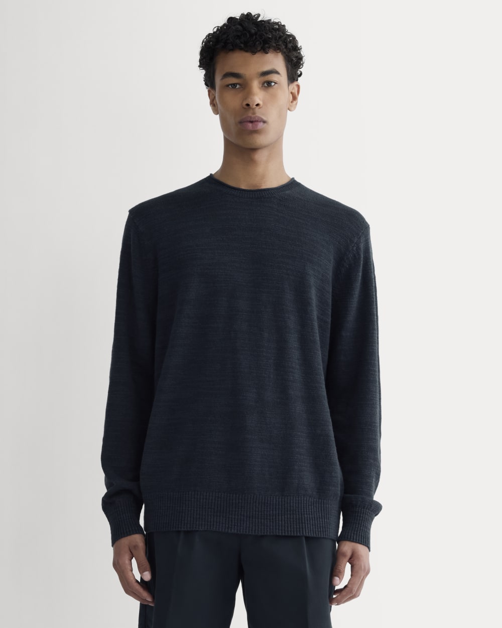 The Cotton Linen Pullover