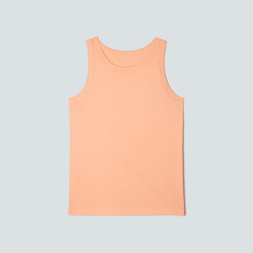The Tank in Essential Cotton | Apricot - XXS