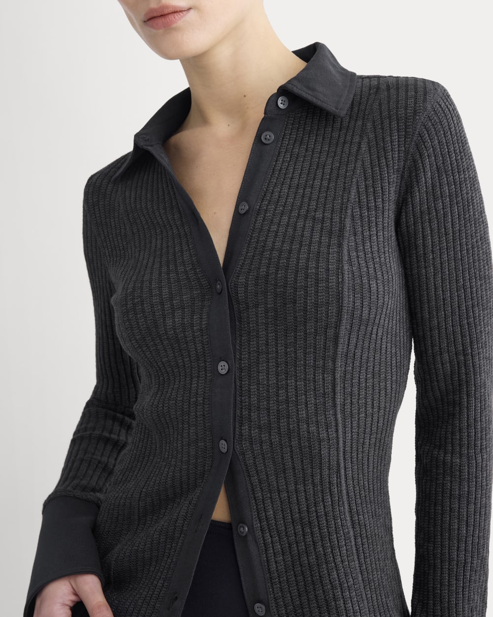 womens-cozy-rib-button-up-black