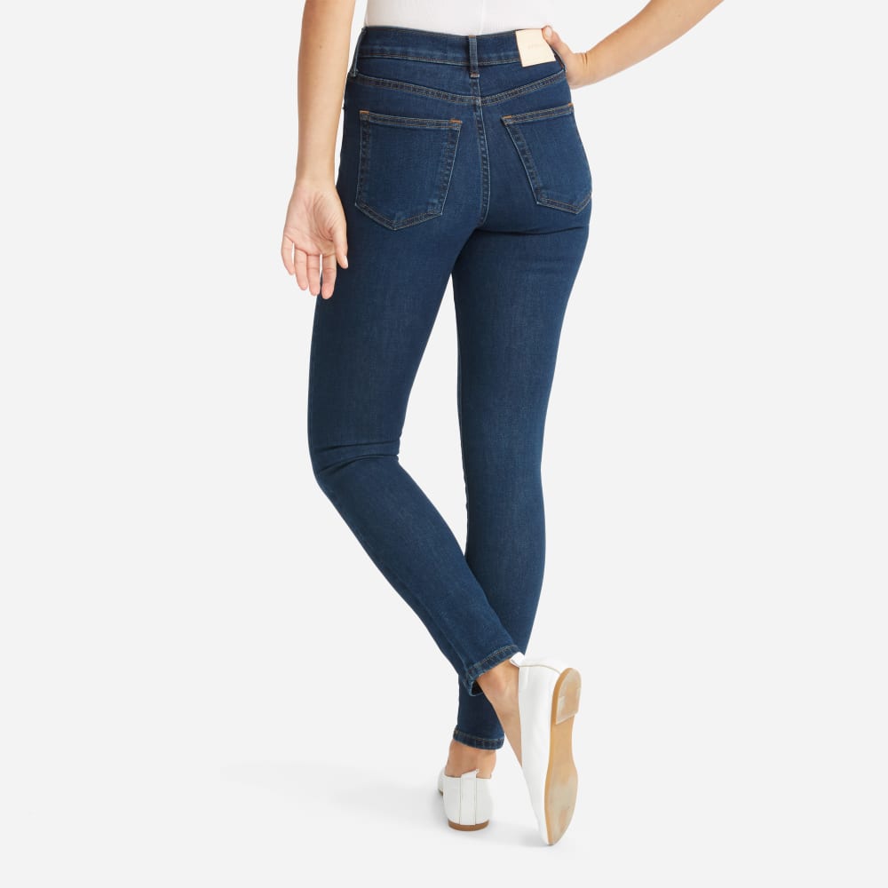 The Authentic Stretch High-Rise Skinny | Dark Blue Wash | 28.5