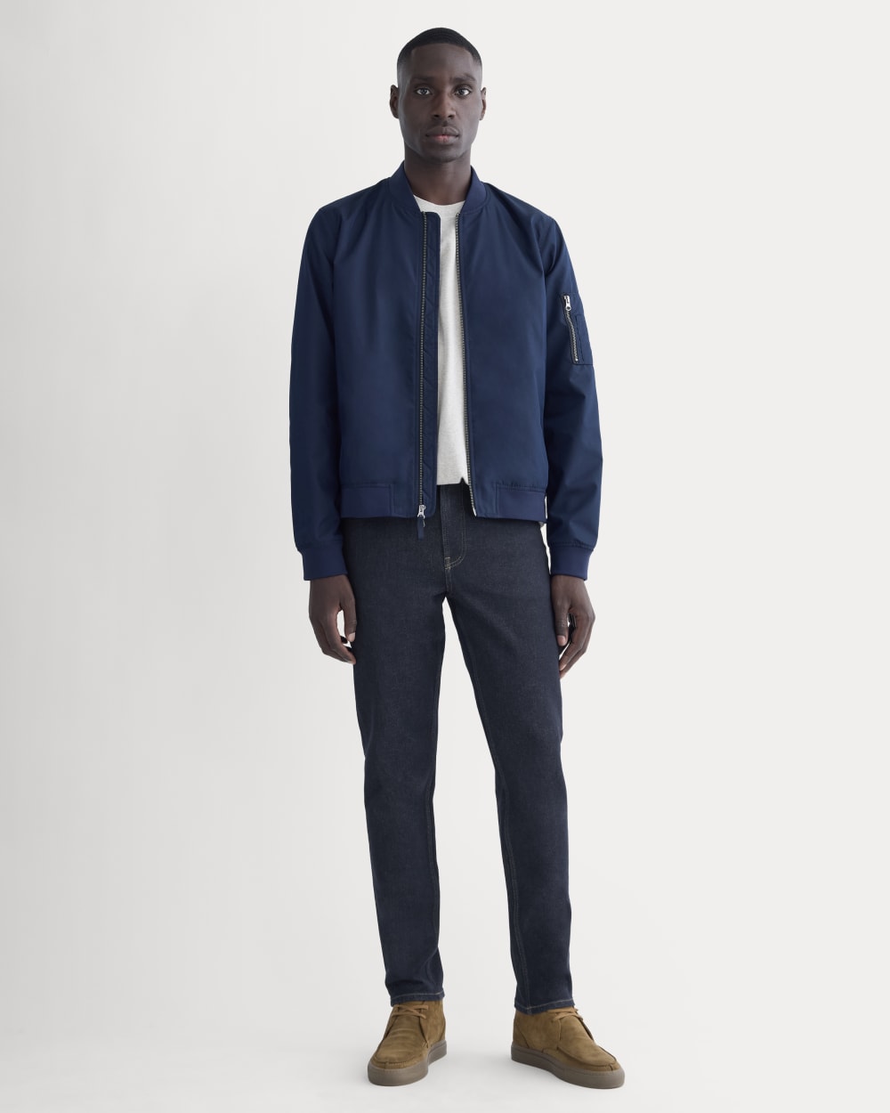 Athletic 4 Way Stretch Organic Jean Uniform Dark